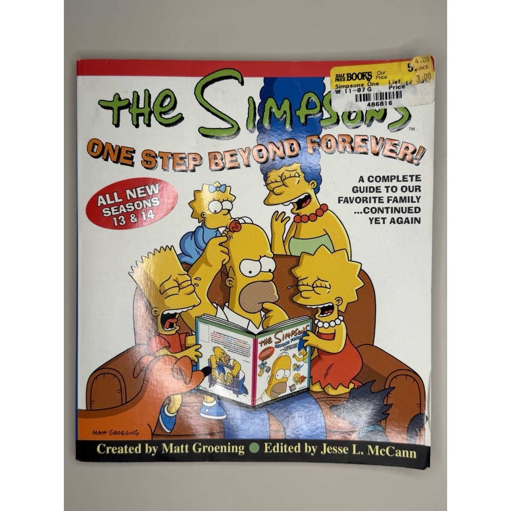 SIMPSONS "ONE STEP BEYOND FOREVER!" COMPLETE GUIDE SEASONS 13 & 14